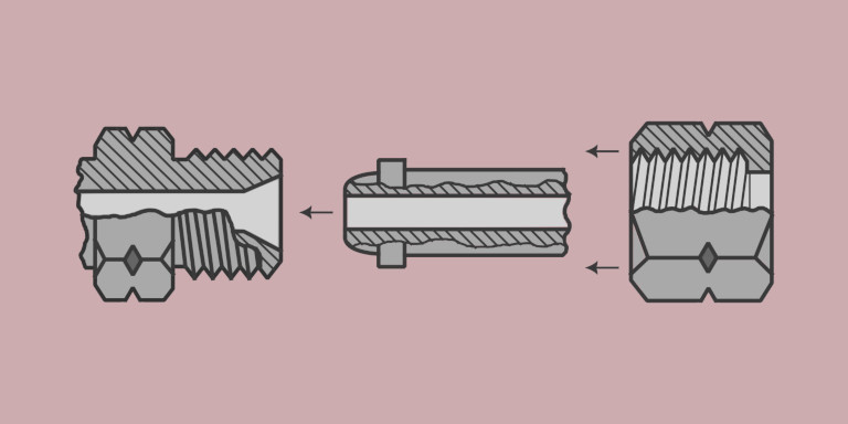 a basic visual aid depicting a CGA025 connection