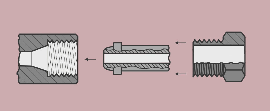 a basic visual aid depicting a CGA034 connection